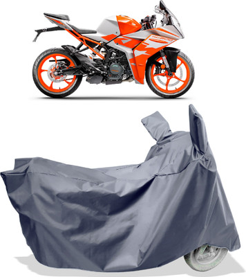 Amexride Two Wheeler Cover for KTM(RC 200 BS6, Grey)
