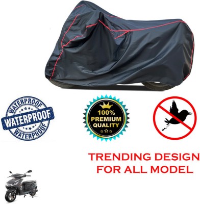 THE REAL ARV Waterproof Two Wheeler Cover for Hero(Motocorp Electric Atria, Black)