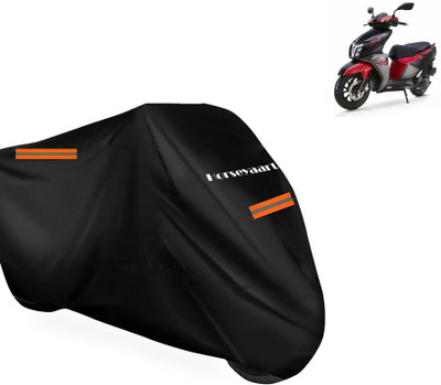 Horseyaart Waterproof Two Wheeler Cover for TVS(Ntorq 125, Black)