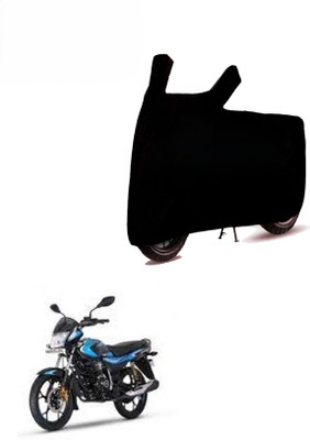 DeepShakshi AUTOMOTIVE Two Wheeler Cover for Bajaj(Platina 110 H-Gear BS6, Black)