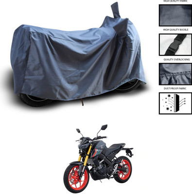 GOSHIV-car and bike accessories Two Wheeler Cover for Yamaha(MT 15, Grey)