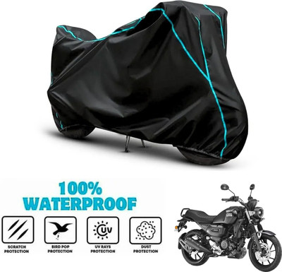 ANTHUB Waterproof Two Wheeler Cover for Yamaha(FZ-S, Black)