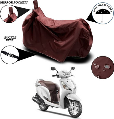 AASHTIK MART Two Wheeler Cover for Honda(Aviator, Maroon)