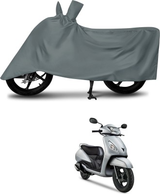 MMSSTAR Waterproof Two Wheeler Cover for TVS(Jupiter, Grey)