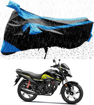 MMSSTAR Waterproof Two Wheeler Cover for Honda(SP 125, Blue, Black)