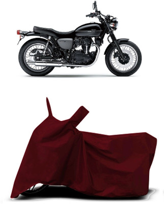 VESMEI Two Wheeler Cover for Kawasaki(W800 BS6, Red)