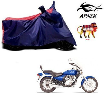 DeepShakshi AUTOMOTIVE Waterproof Two Wheeler Cover for Bajaj(Avenger, Blue, Red)