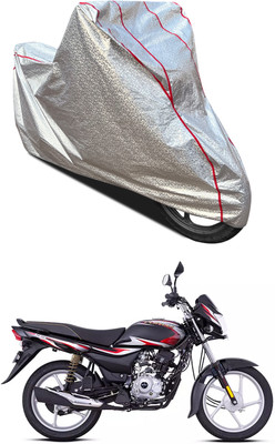 PAGORA Waterproof Two Wheeler Cover for Bajaj(ComforTec, Silver)