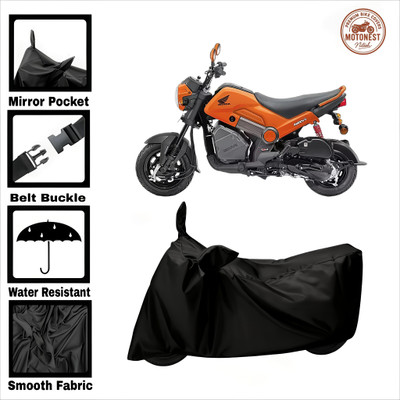 MOTONEST Waterproof Two Wheeler Cover for Honda(Navi, Black)