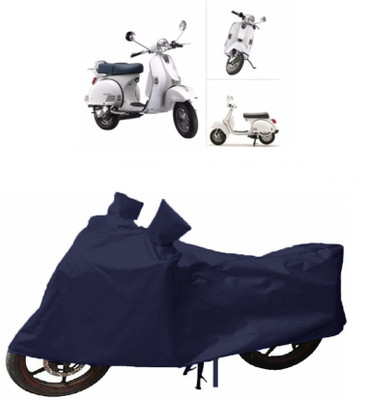 Matt Moon Two Wheeler Cover for LML(Star Euro, Blue)