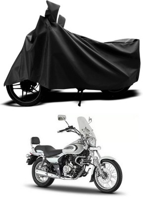 AASHTIK MART Two Wheeler Cover for Bajaj(Avenger 180 Street, Black)