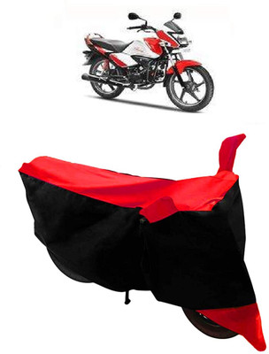 KEDIT Two Wheeler Cover for Hero(Splendor I Smart, Red)