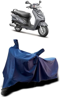 KEDIT Two Wheeler Cover for Hero(Duet, Blue)