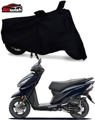 Mdstar Two Wheeler Cover for Honda(Grazia, Black)