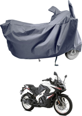 Amexride Two Wheeler Cover for Bajaj(Pulsar RS200 BS6, Grey)