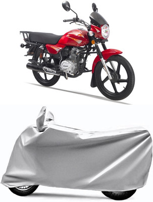 XOCAVO Two Wheeler Cover for Bajaj(Boxer, Silver)