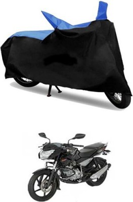 MMSSTAR Waterproof Two Wheeler Cover for Bajaj(Pulsar 135 LS DTS-i, Blue, Black)