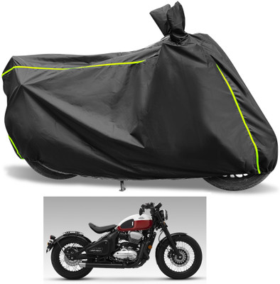 Euro Care Waterproof Two Wheeler Cover for JAWA(Bobber 350, Black)