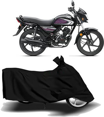 Mdstar Waterproof Two Wheeler Cover for Honda(Dream Neo, Black)