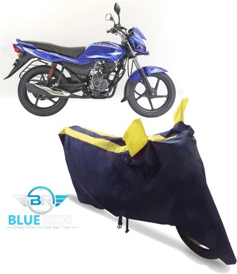 BLUERIDE Two Wheeler Cover for Bajaj(ComforTec, Yellow)