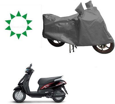 DeepShakshi AUTOMOTIVE Waterproof Two Wheeler Cover for Suzuki(Swish, Grey)