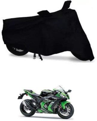 APNEK Waterproof Two Wheeler Cover for Kawasaki(Ninja ZX 10R BS6, Black)