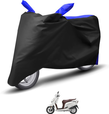 Caronix Waterproof Two Wheeler Cover for Honda(Aviator, Blue)