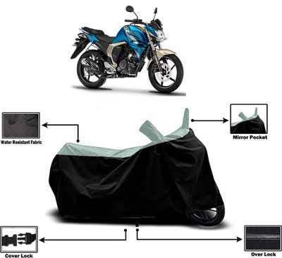 Amexride Two Wheeler Cover for Yamaha(FZ S FI (V 2.0), Multicolor)