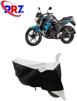 RRZ Waterproof Two Wheeler Cover for Yamaha(FZ-S, Black, White)