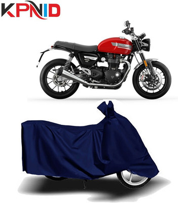 KPNID Waterproof Two Wheeler Cover for Triumph(Twin, Blue)