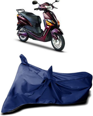 KEDIT Two Wheeler Cover for Hero(Electric Optima Plus, Blue)