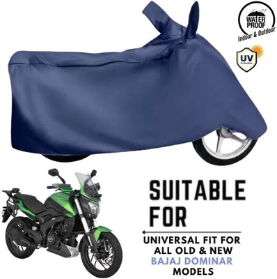ZAQE Waterproof Two Wheeler Cover for Bajaj(Dominar, Blue)