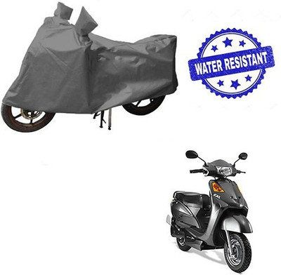 DeepShakshi AUTOMOTIVE Waterproof Two Wheeler Cover for Indus(Yo EXL, Grey)