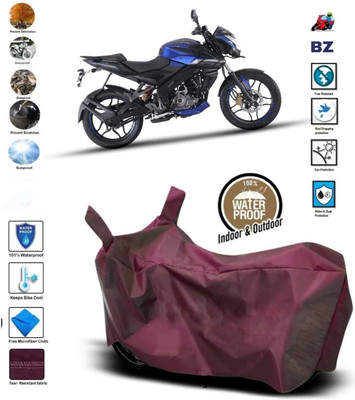 DeepShakshi AUTOMOTIVE Waterproof Two Wheeler Cover for Bajaj(Pulsar 180 DTS-i, Maroon)