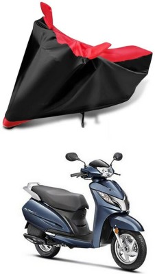 AutoGalaxy Waterproof Two Wheeler Cover for Honda(Activa 5G, Red, Black)