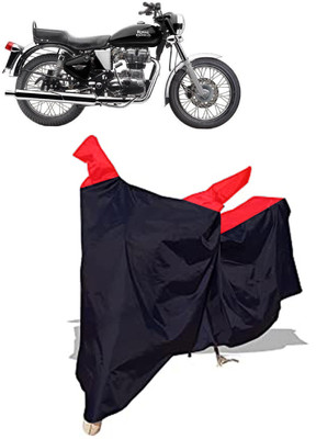 Amexride Two Wheeler Cover for Royal Enfield(Electra, Black)
