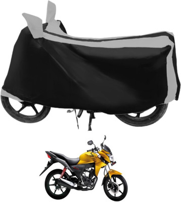 Euro Care Waterproof Two Wheeler Cover for Honda(CB Twister, Silver)