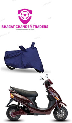 bhagat chander traders Waterproof Two Wheeler Cover for Hero(Electric Wave Dx, Blue)