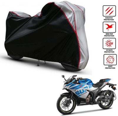 Love Me Two Wheeler Cover for Suzuki(Gixxer SF 250, Multicolor)