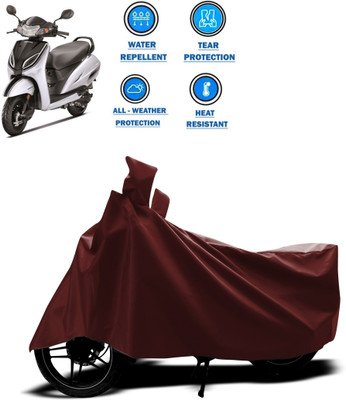 PAGORA Waterproof Two Wheeler Cover for Honda(Activa 5G, Maroon)