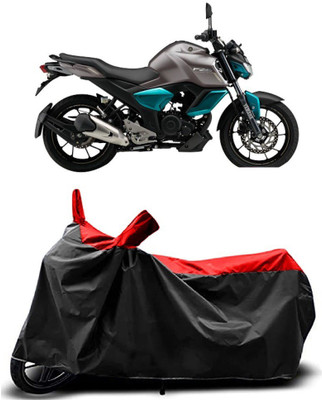 MMSSTAR Waterproof Two Wheeler Cover for Yamaha(FZ-FI BS6, Red)