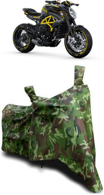 malti Waterproof Two Wheeler Cover for MV Agusta(Dragster800 RR, Multicolor)