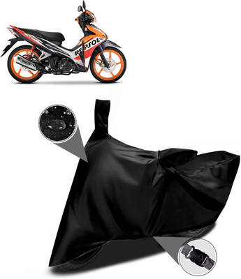 CODOKI Waterproof Two Wheeler Cover for Honda(Blade 125, Black)