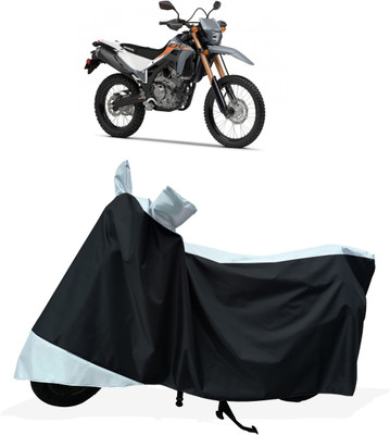 Tricway Two Wheeler Cover for Honda(CRF 250 L, White)