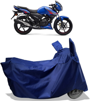 Amexride Two Wheeler Cover for TVS(Apache RTR 160, Blue)