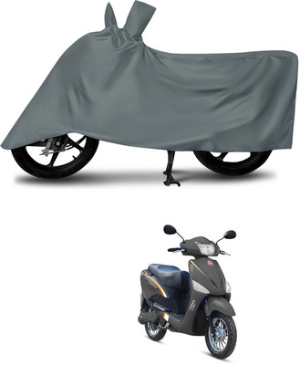aosis Waterproof Two Wheeler Cover for Hero(Electric Optima HS500 ER, Grey)