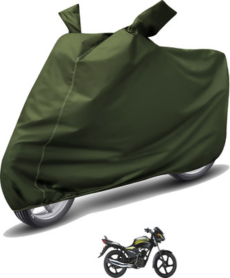 Caronix Waterproof Two Wheeler Cover for TVS(Star City, Green)