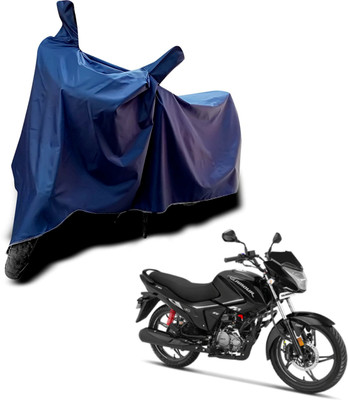 KEDIT Two Wheeler Cover for Hero(Glamour i3s, Blue)
