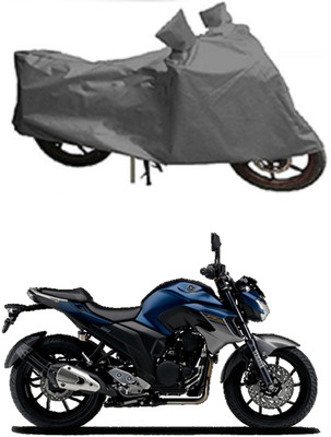 MMSSTAR Waterproof Two Wheeler Cover for Yamaha(FZ 25, Grey)