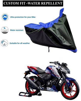 CODOKI Waterproof Two Wheeler Cover for TVS(Apache RTR 165 RP, Blue)